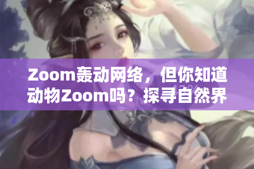 Zoom轰动网络，但你知道动物Zoom吗？探寻自然界的神秘视角