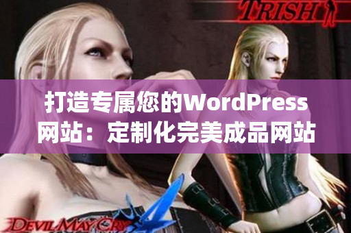 打造专属您的WordPress网站：定制化完美成品网站设计(1)