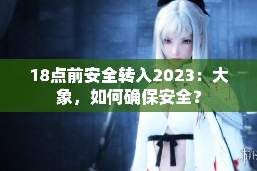 18点前安全转入2023：大象，如何确保安全？