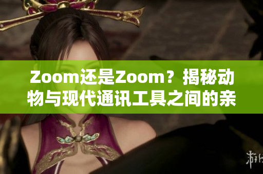 Zoom还是Zoom？揭秘动物与现代通讯工具之间的亲密关系