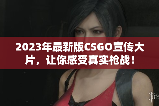 2023年最新版CSGO宣传大片，让你感受真实枪战！