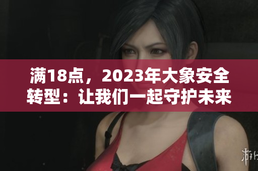 满18点，2023年大象安全转型：让我们一起守护未来