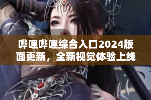 哔哩哔哩综合入口2024版面更新，全新视觉体验上线