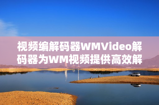 视频编解码器WMVideo解码器为WM视频提供高效解码