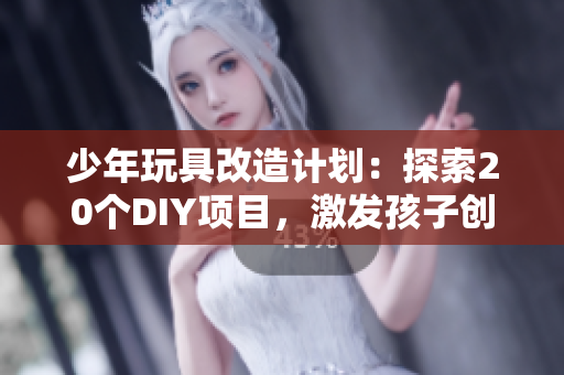 少年玩具改造计划：探索20个DIY项目，激发孩子创造力