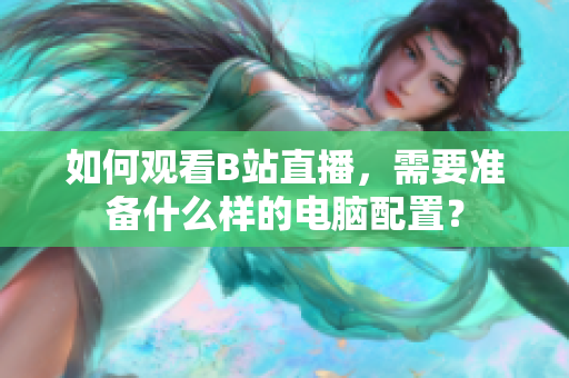 如何观看B站直播，需要准备什么样的电脑配置？